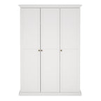Primrose Wardrobe with 3 Doors in White