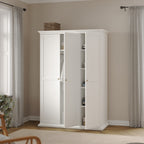 Primrose Wardrobe with 3 Doors in White