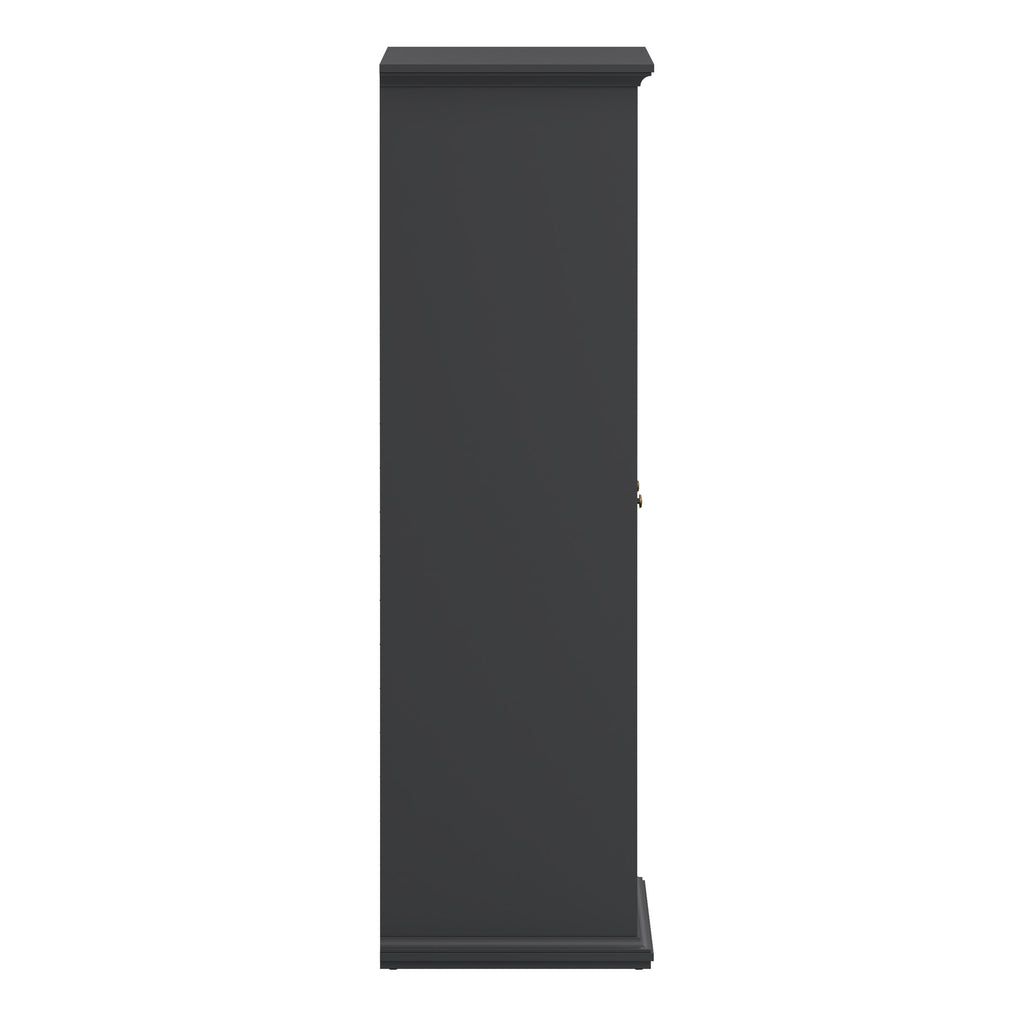 Primrose Wardrobe with 3 Doors in Matt Grey