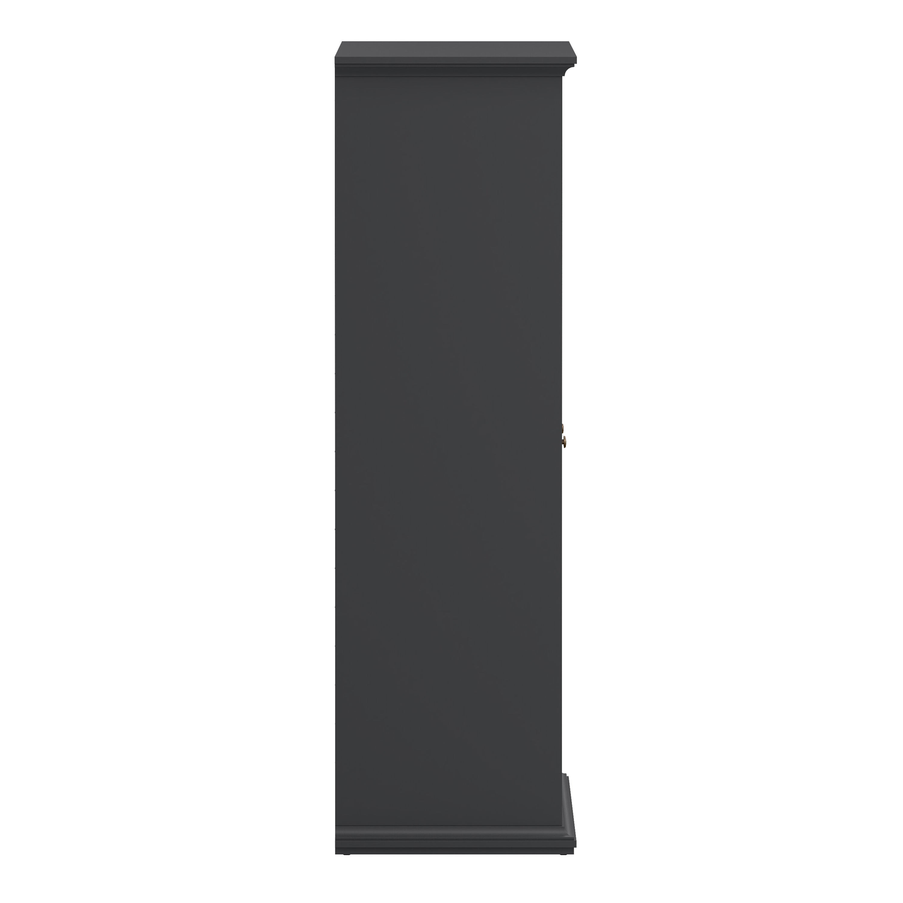Primrose Wardrobe with 3 Doors in Matt Grey