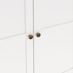 Primrose Wardrobe with 4 Doors and 2 Drawers in White