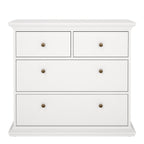 Primrose Chest of 4 Drawers in White