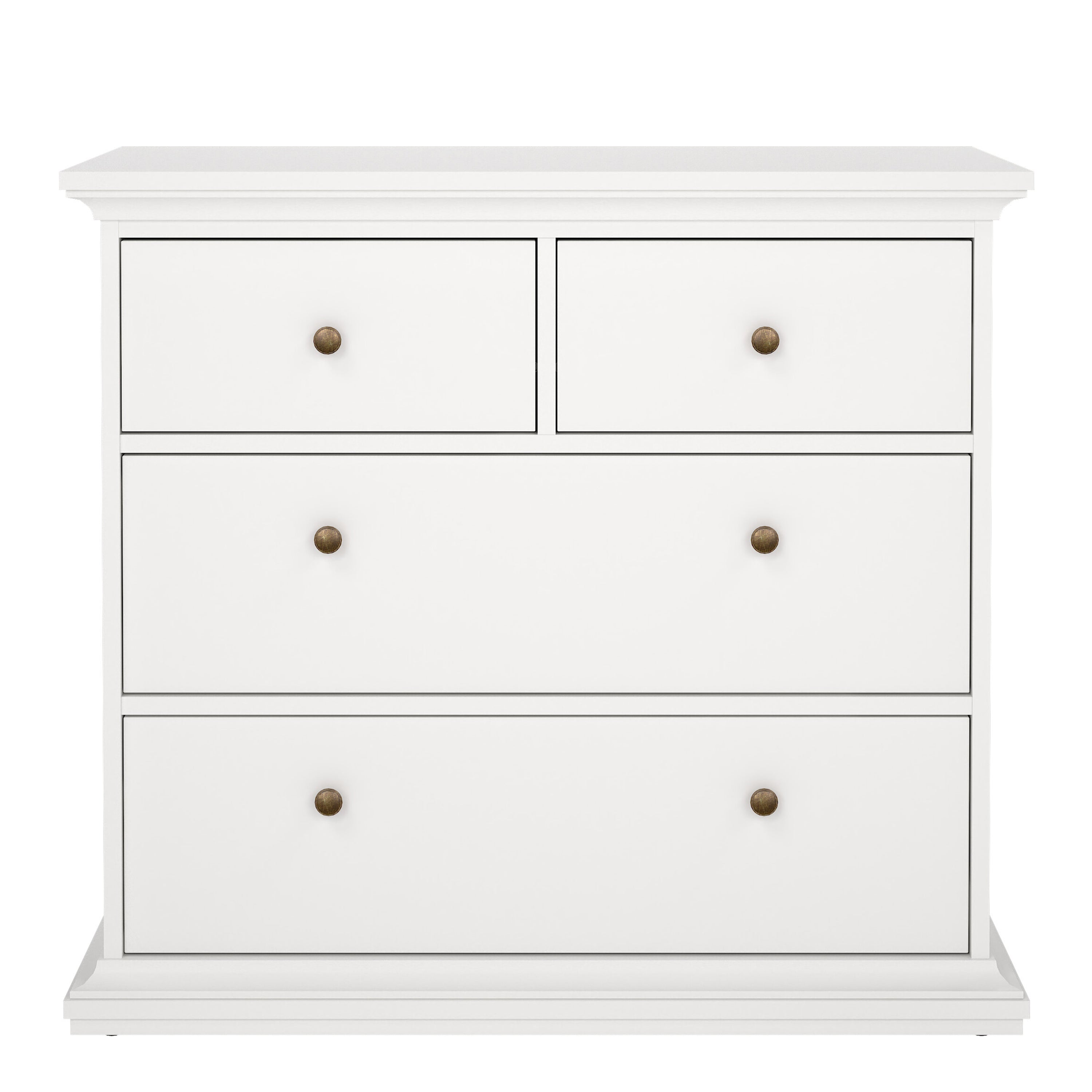 Primrose Chest of 4 Drawers in White