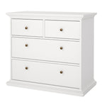 Primrose Chest of 4 Drawers in White