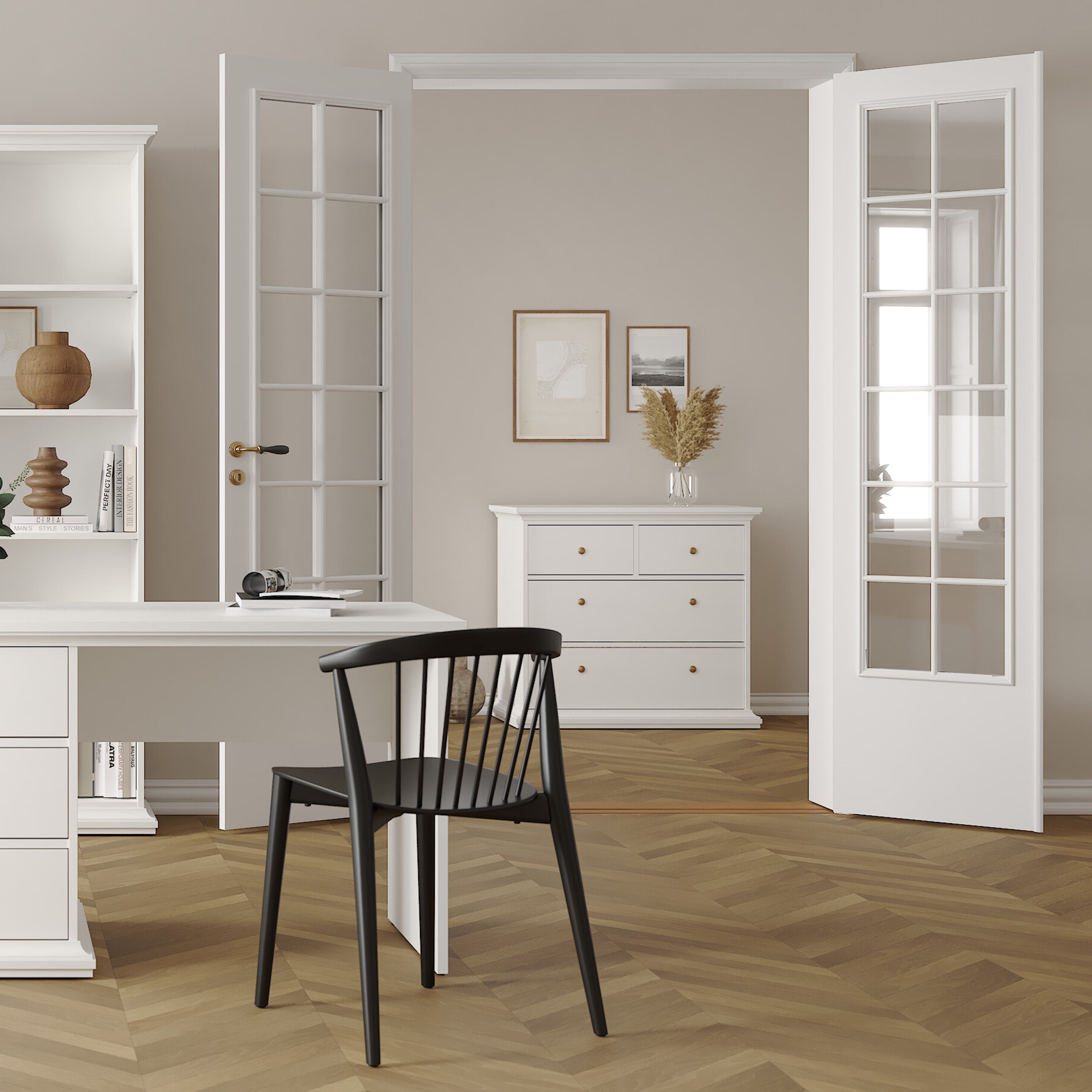Primrose Chest of 4 Drawers in White