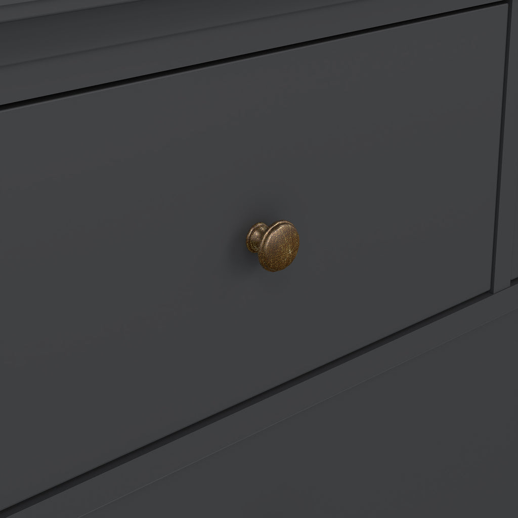 Primrose Chest of 4 Drawers in Matt Grey