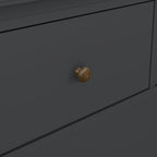 Primrose Chest of 4 Drawers in Matt Grey