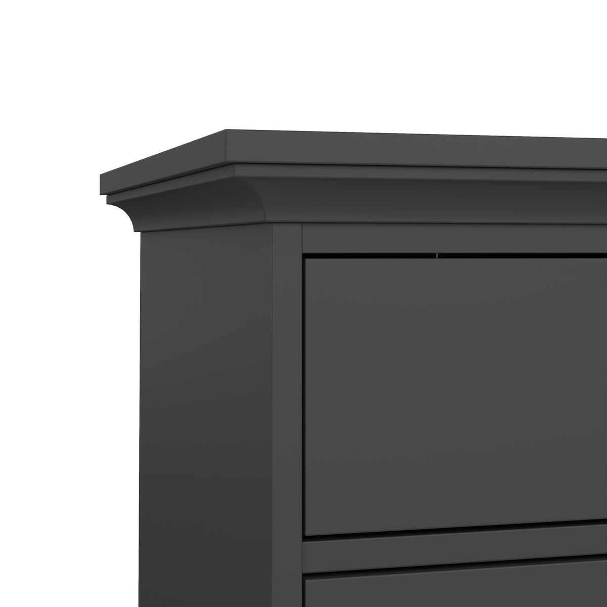 Primrose Chest 5 Drawers in Matt Grey