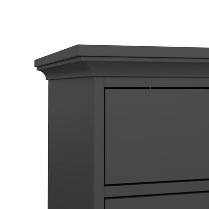 Primrose Chest 5 Drawers in Matt Grey