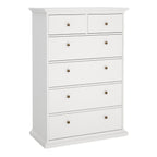 Primrose Chest of 6 Drawers in White