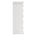 Primrose Chest of 6 Drawers in White