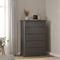 Primrose Chest of 6 Drawers in Matt Grey