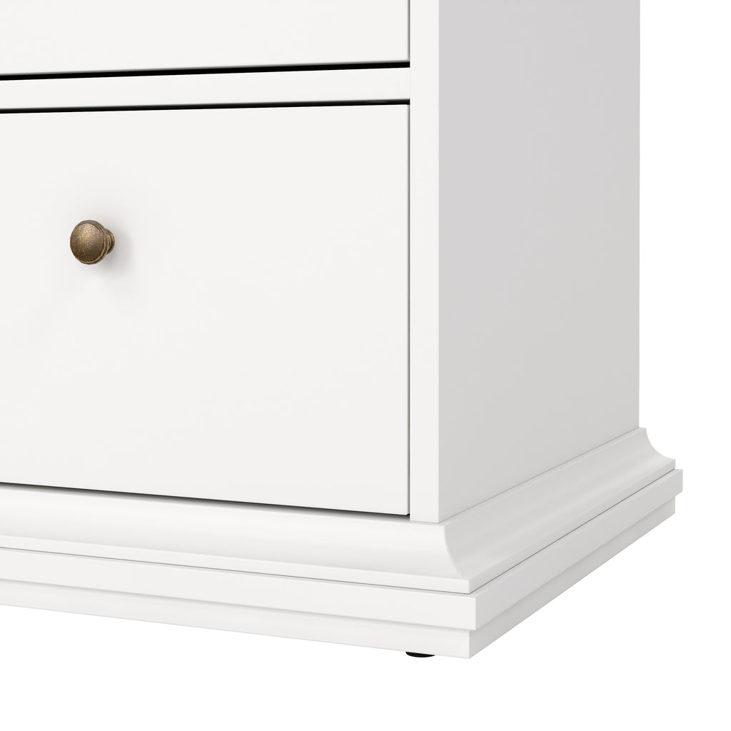 Primrose Chest of 8 Drawers in White