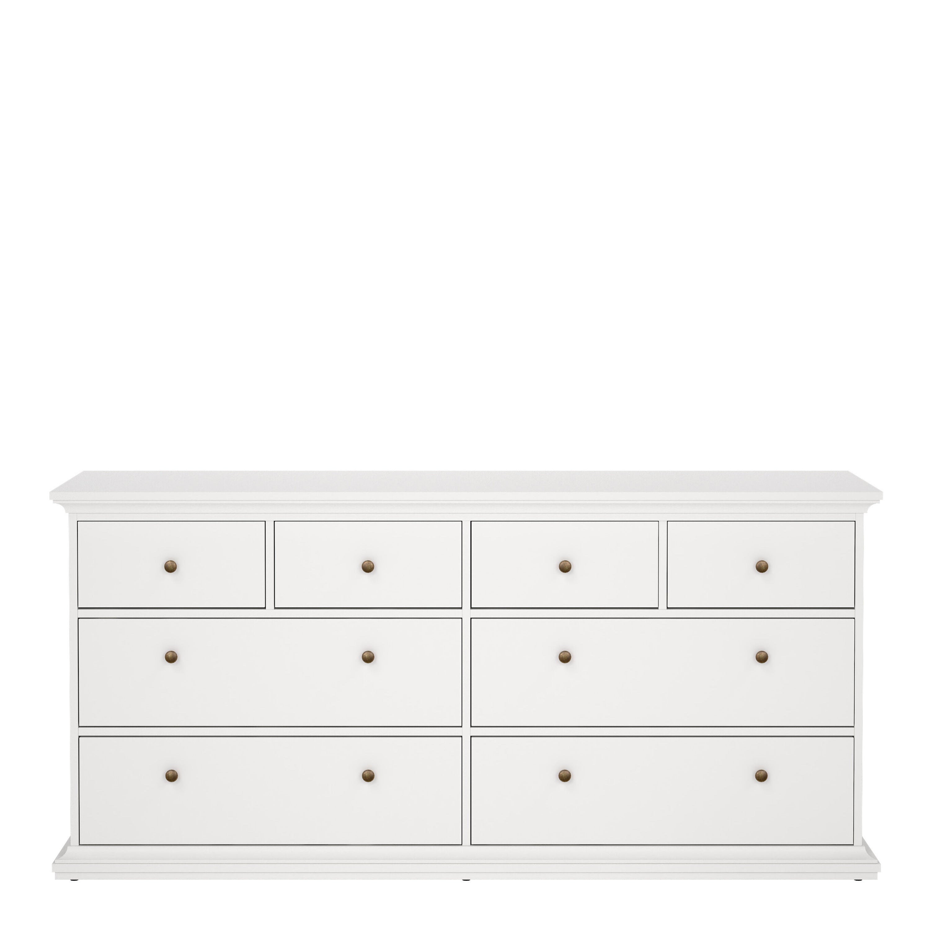 Primrose Chest of 8 Drawers in White