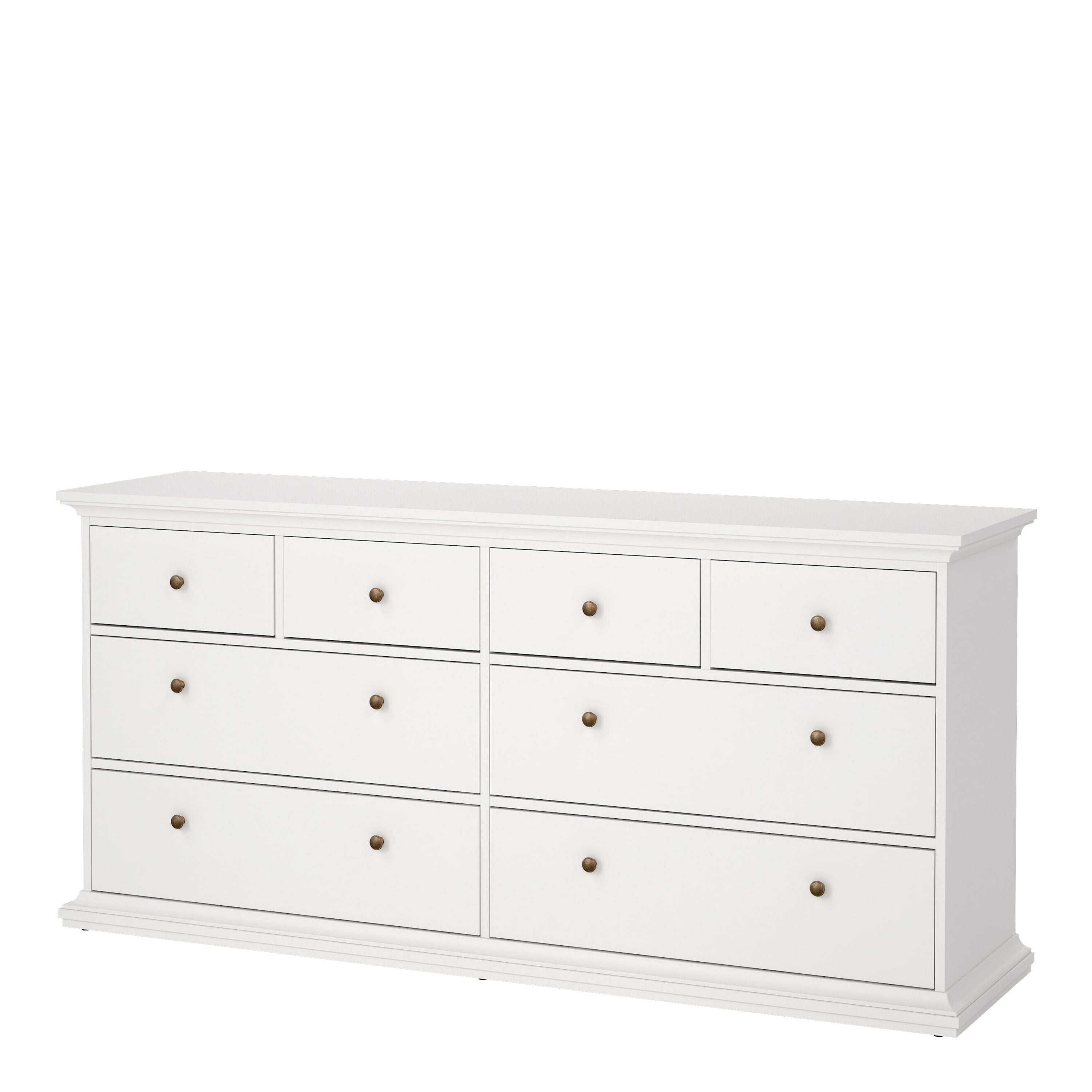 Primrose Chest of 8 Drawers in White