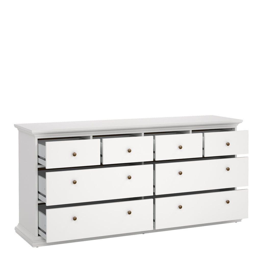 Primrose Chest of 8 Drawers in White