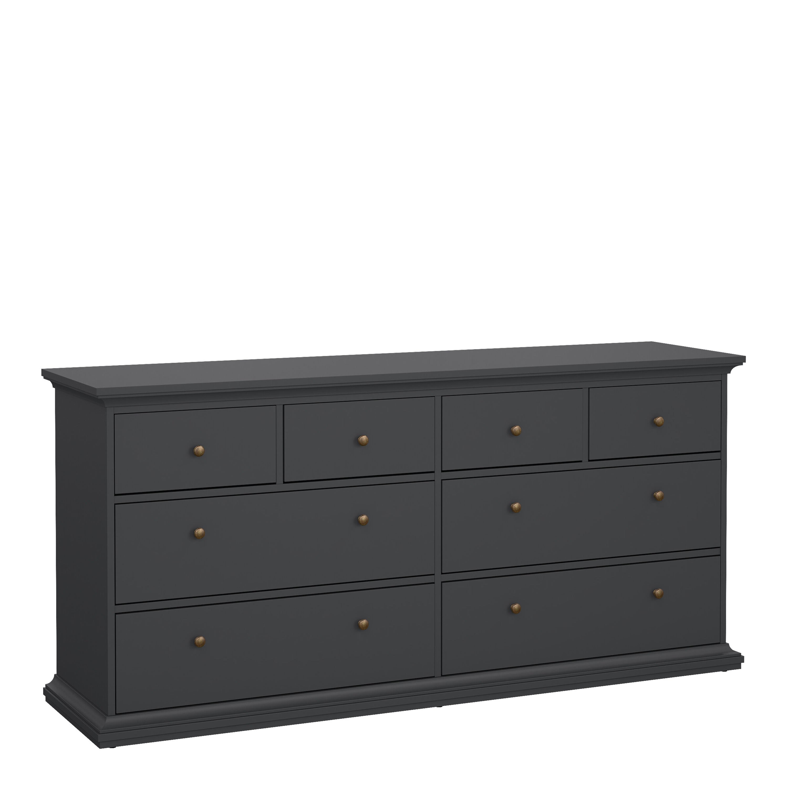 Primrose Chest of 8 Drawers in Matt Grey