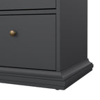 Primrose Chest of 8 Drawers in Matt Grey