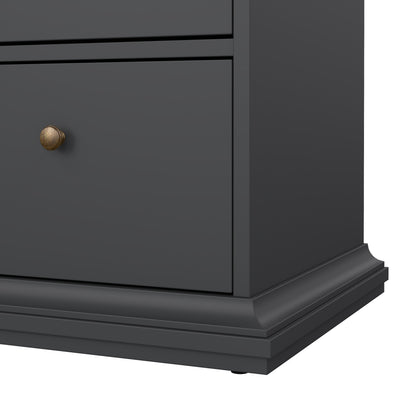 Primrose Chest of 8 Drawers in Matt Grey