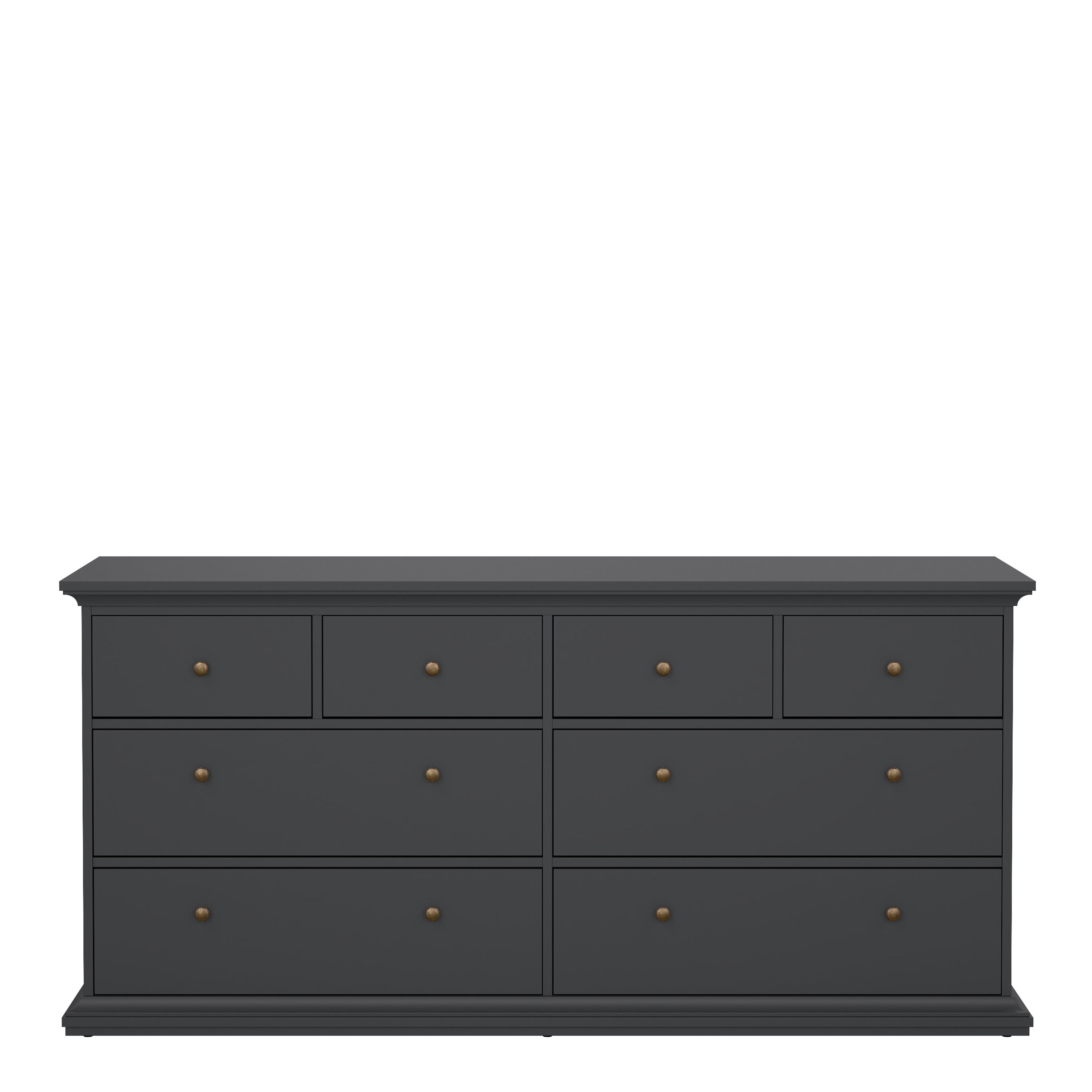 Primrose Chest of 8 Drawers in Matt Grey