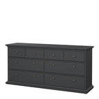 Primrose Chest of 8 Drawers in Matt Grey