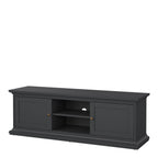 Primrose TV-unit 2 frame Doors in Matt Grey