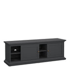 Primrose TV-unit 2 frame Doors in Matt Grey