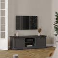 Primrose TV-unit 2 frame Doors in Matt Grey