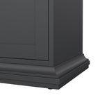 Primrose TV-unit 2 frame Doors in Matt Grey