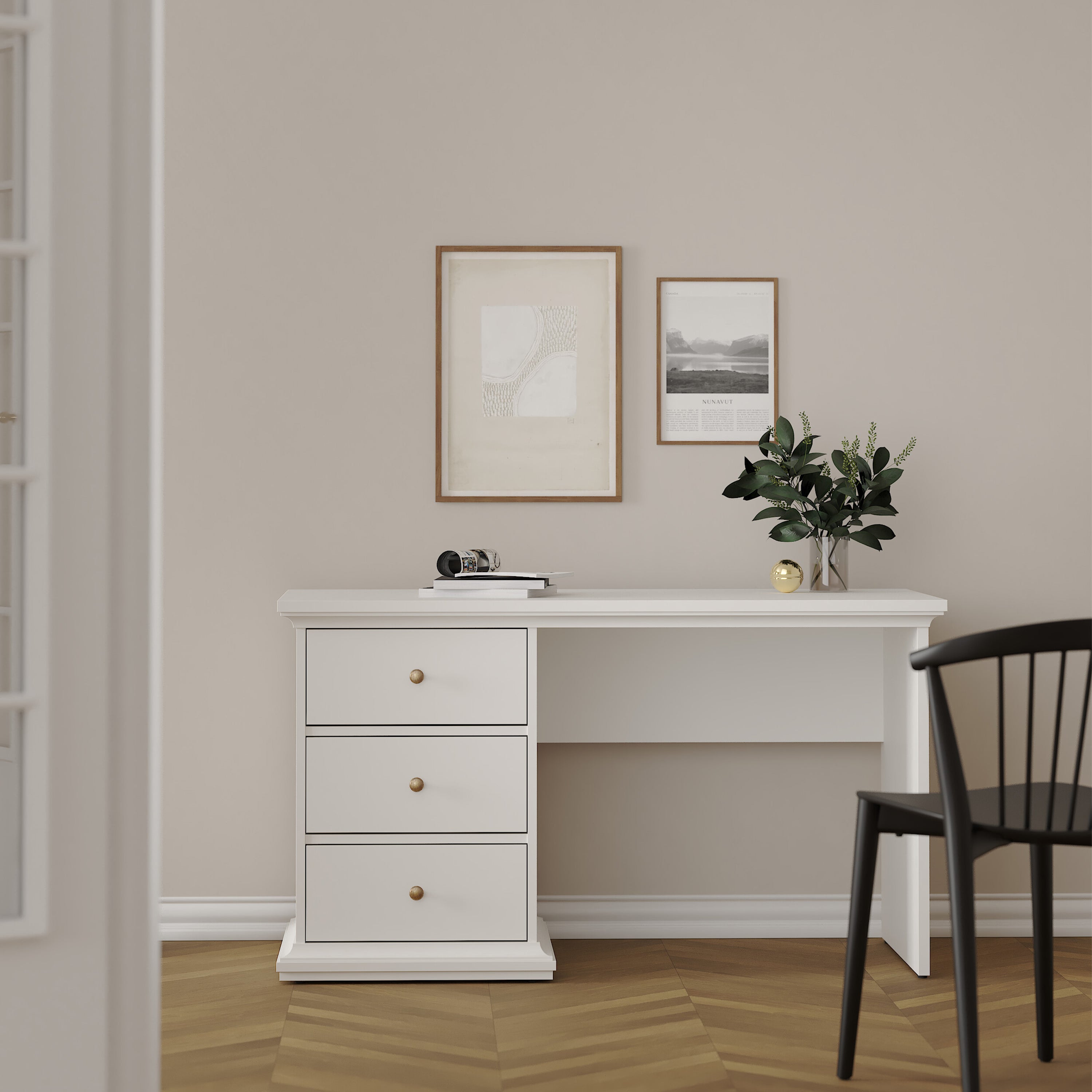 Primrose Desk in White