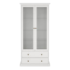 Primrose China cabinet in White