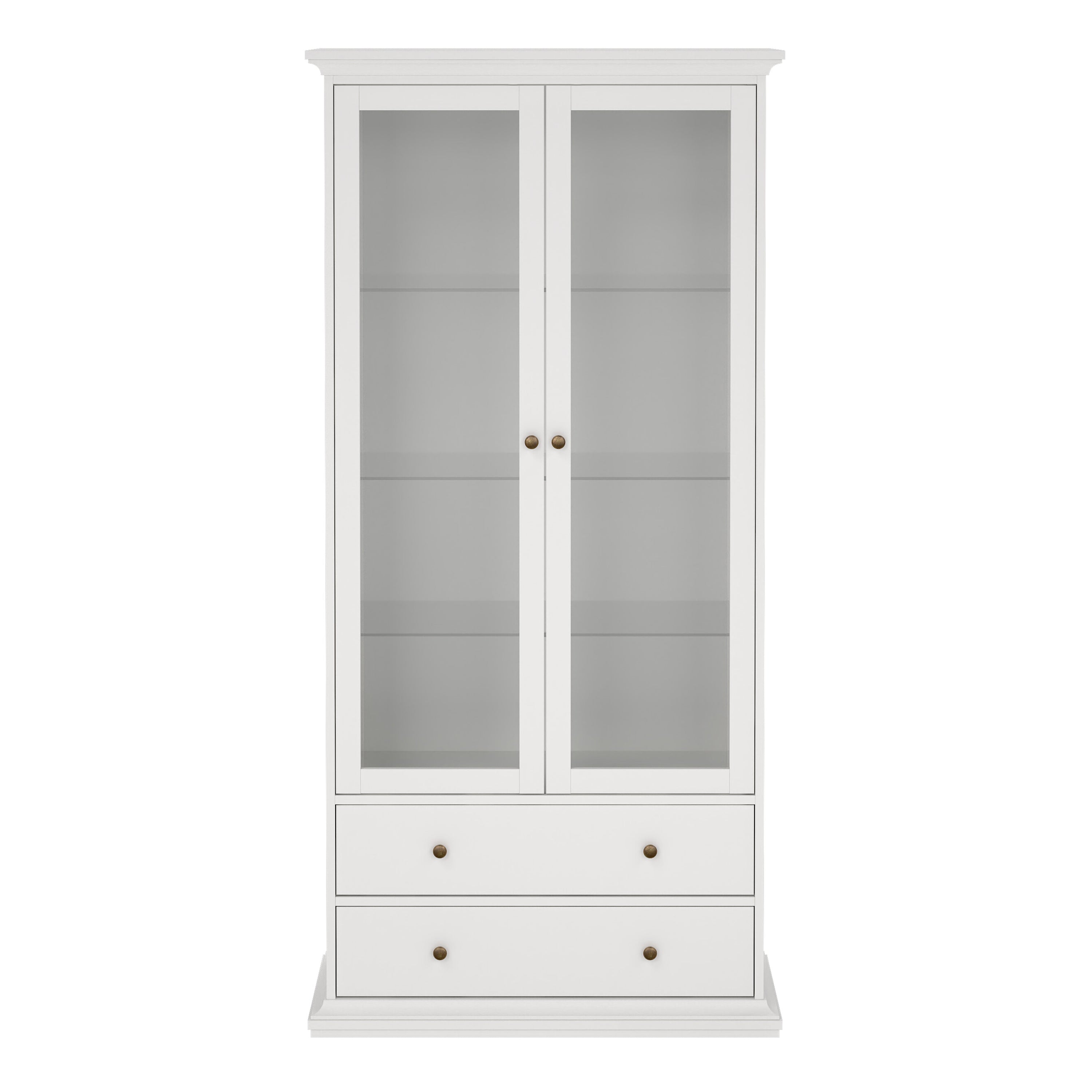 Primrose China cabinet in White