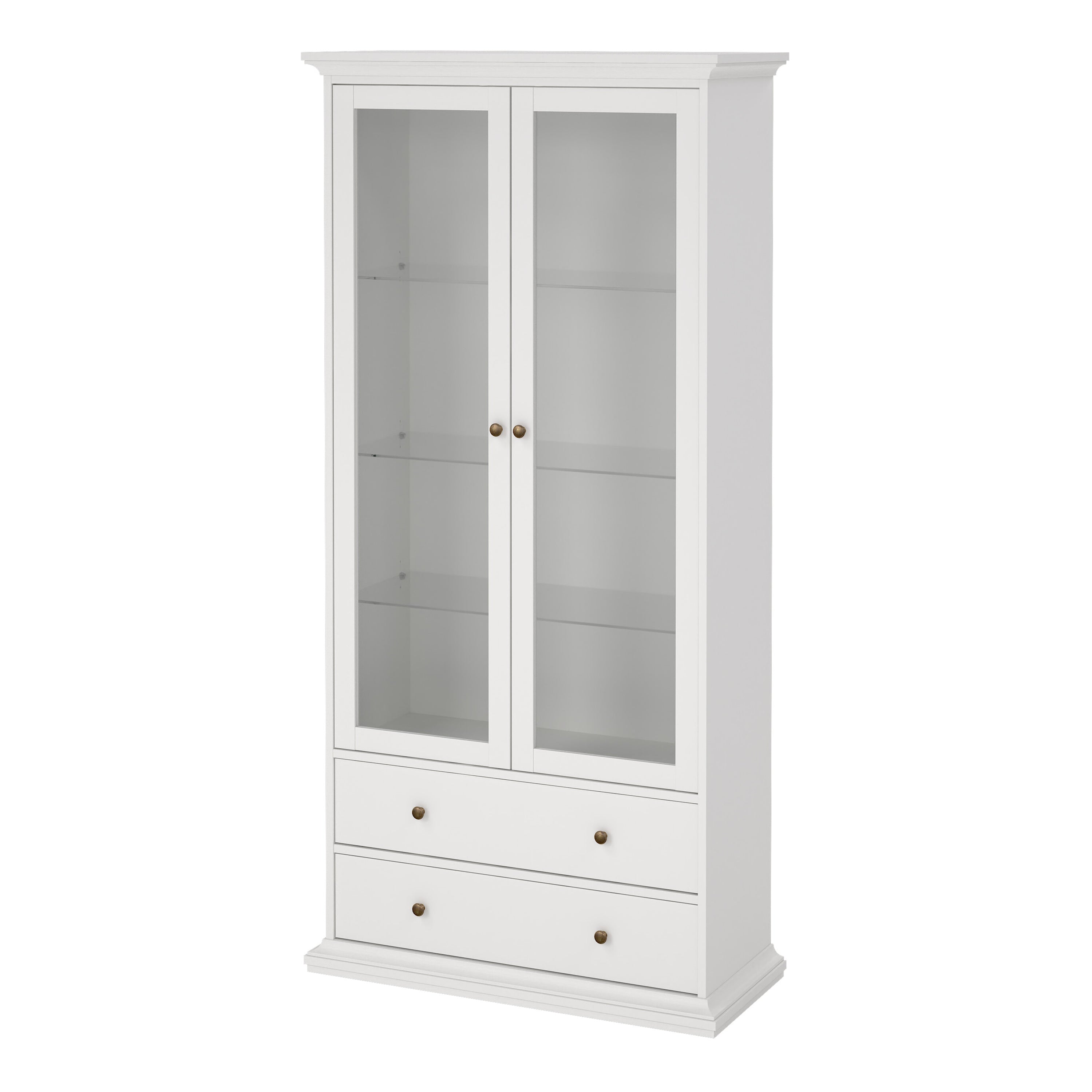Primrose China cabinet in White