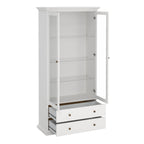 Primrose China cabinet in White