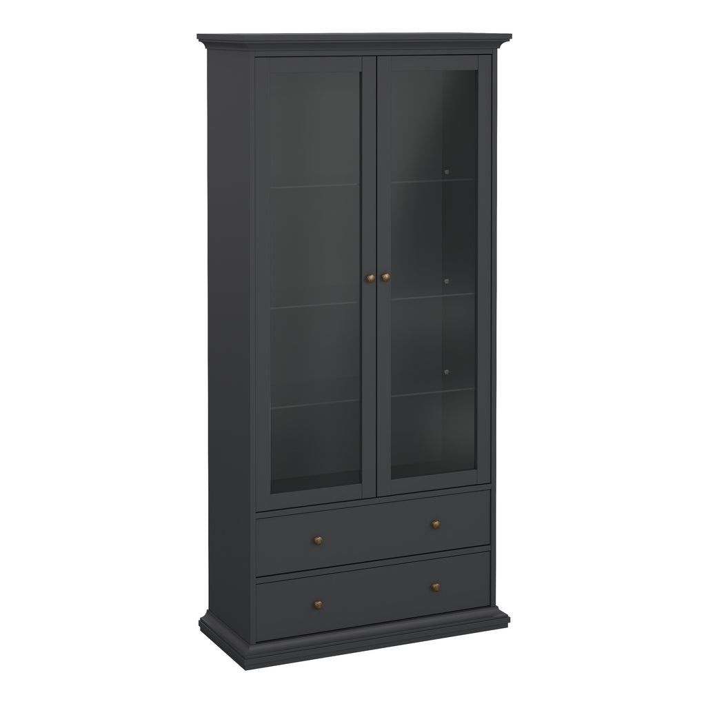 Primrose China cabinet in Matt Grey