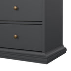 Primrose China cabinet in Matt Grey