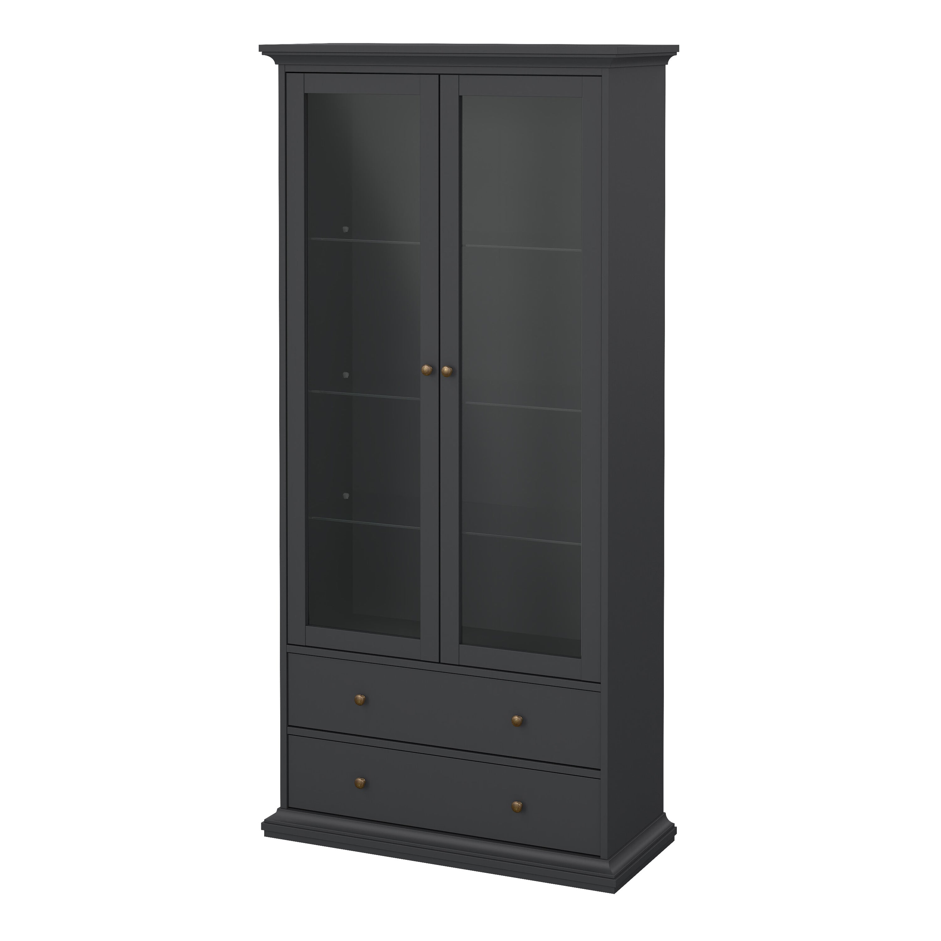 Primrose China cabinet in Matt Grey