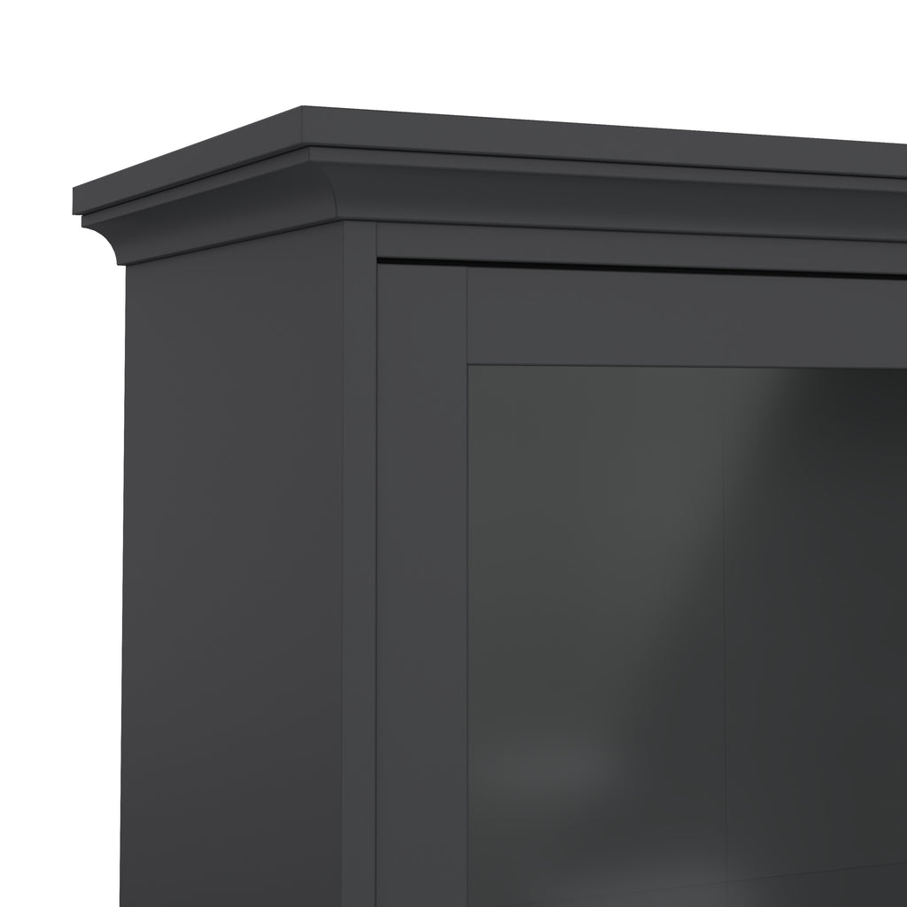 Primrose China cabinet in Matt Grey