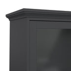 Primrose China cabinet in Matt Grey