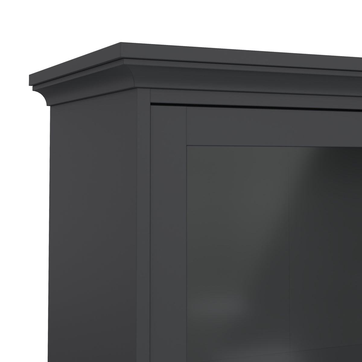 Primrose China cabinet in Matt Grey