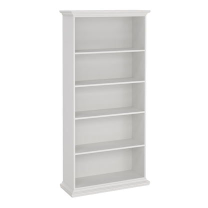 Primrose Tall Bookcase in White
