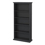 Primrose Tall Bookcase in Matt Grey