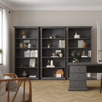 Primrose Tall Bookcase in Matt Grey