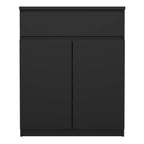 Naia Sideboard - 1 Drawer 2 Doors in Black Matt