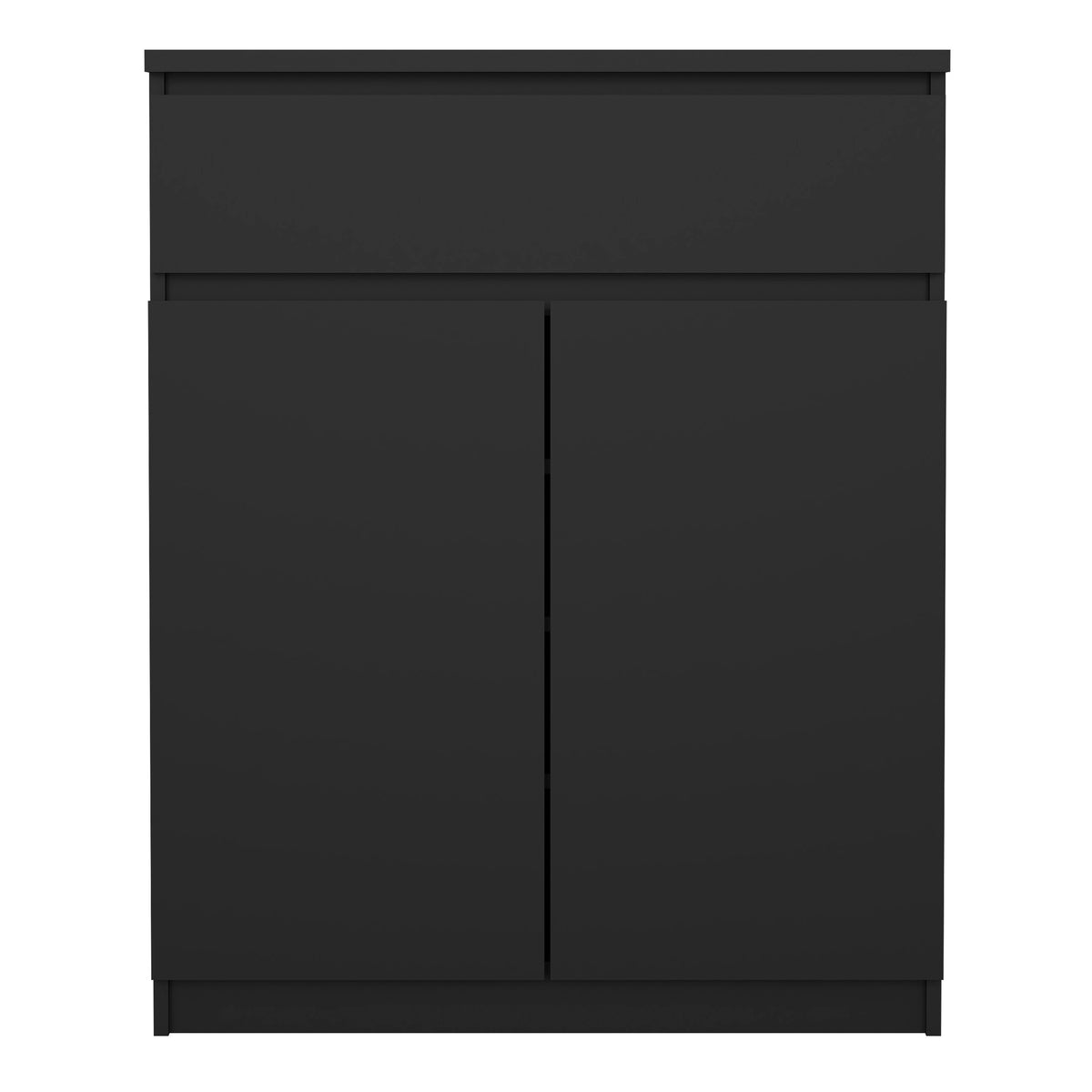 Naia Sideboard - 1 Drawer 2 Doors in Black Matt