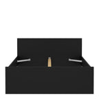 Naia Double Bed 4ft6 (140 x 190) in Black Matt