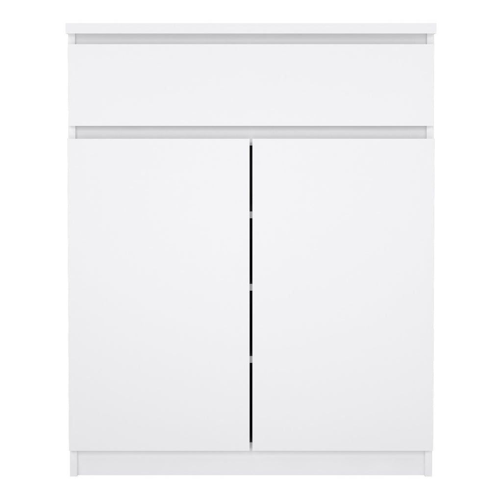 Naia Sideboard 1 Drawer 2 Doors in White High Gloss