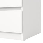 Naia Chest of 3 Drawers in White