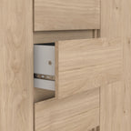 Naia Sideboard  4 Drawers 2 Doors in Jackson Hickory Oak