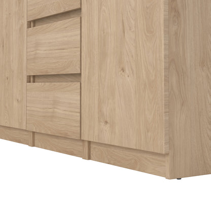 Naia Sideboard  4 Drawers 2 Doors in Jackson Hickory Oak